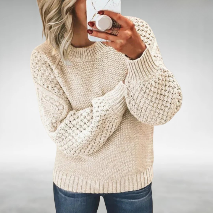 Loose-Fit Acrylic Pullover