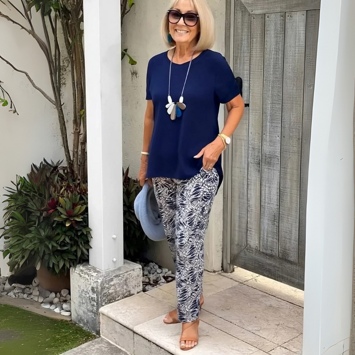 Vivienne – Women's Two-Piece Trouser Set