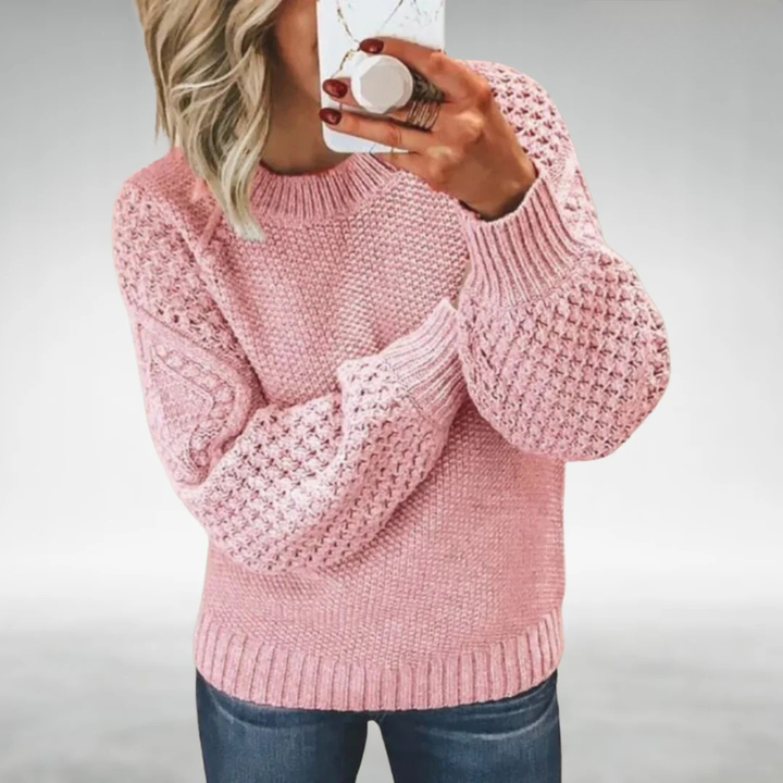 Loose-Fit Acrylic Pullover