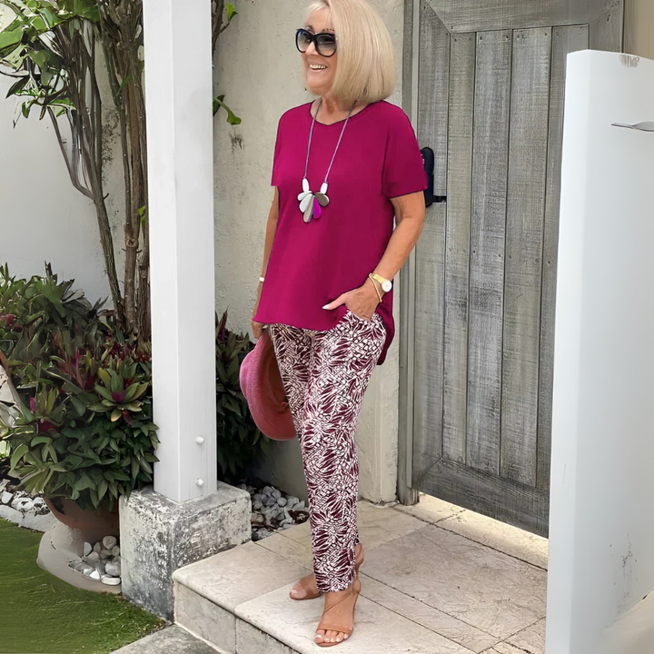 Vivienne – Women's Two-Piece Trouser Set