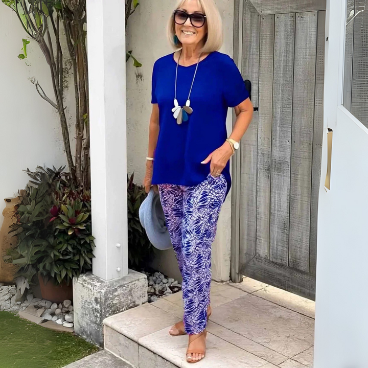 Vivienne – Women's Two-Piece Trouser Set