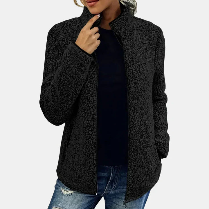 Xara – Cotton-Wool Zip Cardigan