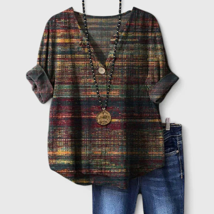 Kristina – V-Neck Top