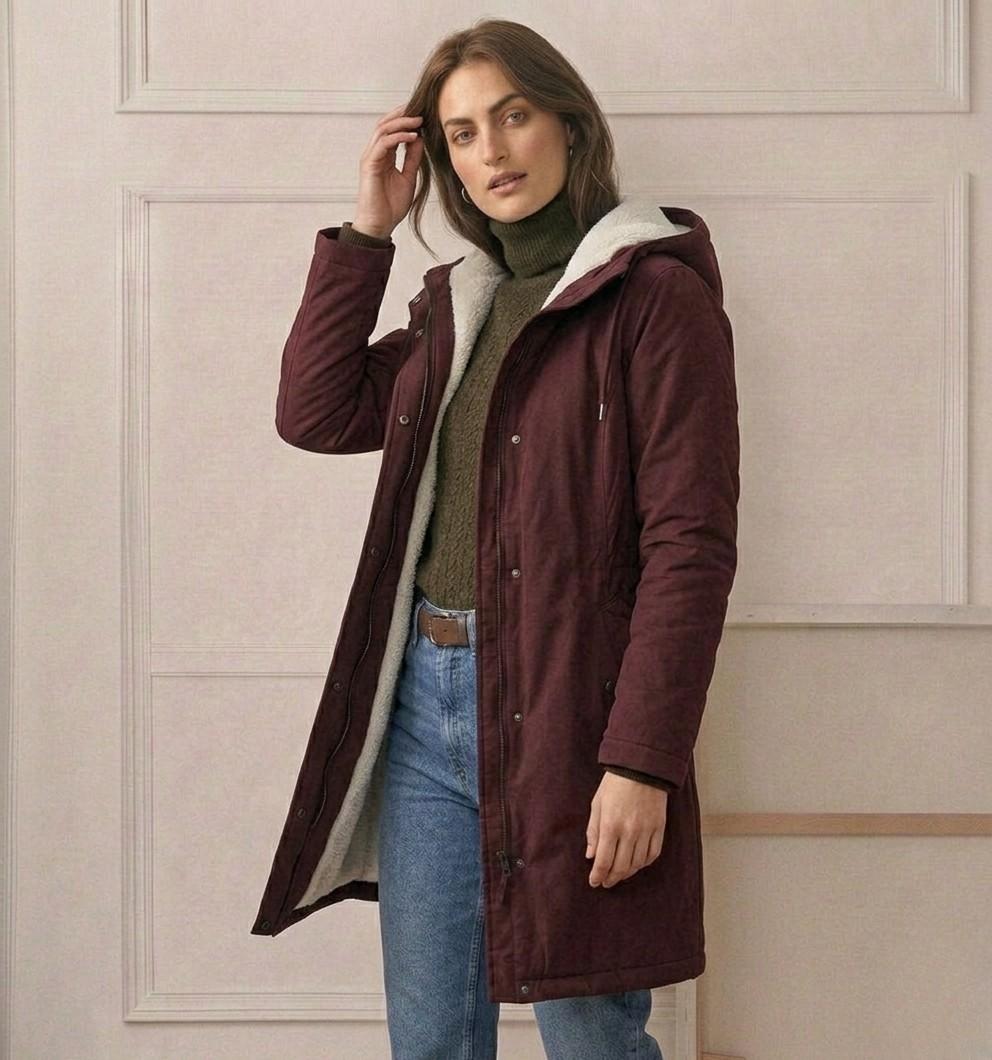 Cleo – Fleece-Lined Zip Hoodie