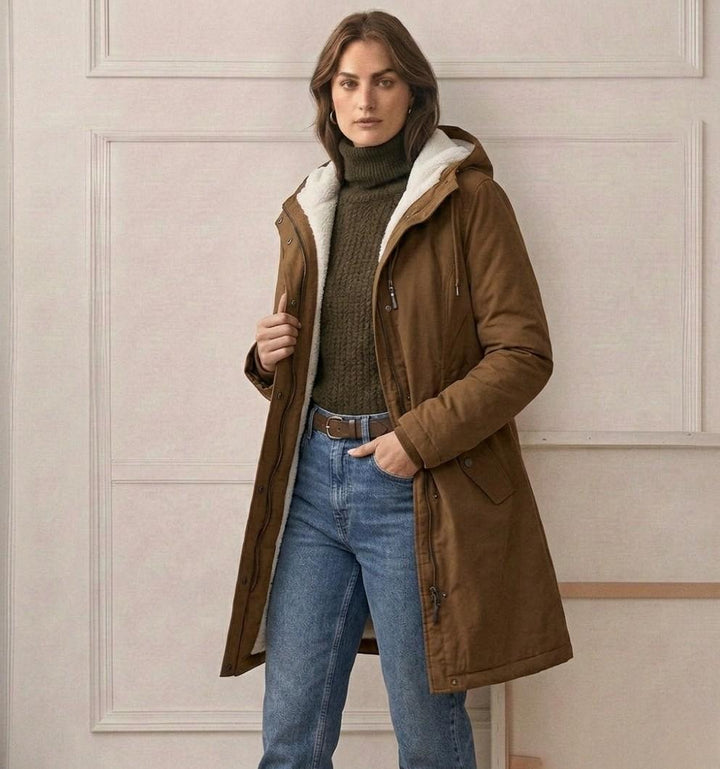 Cleo – Fleece-Lined Zip Hoodie