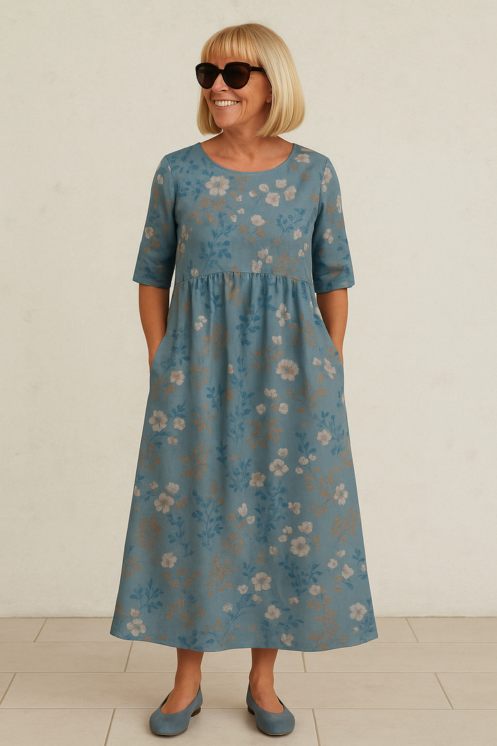 Eliza – Women's Relaxed Geometric Dress