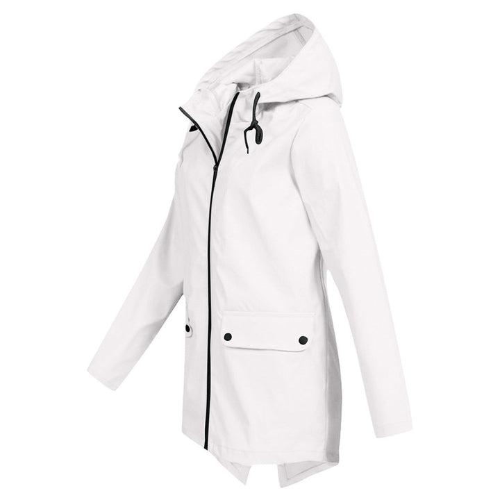 Francine – Women's Hooded Longline Raincoat