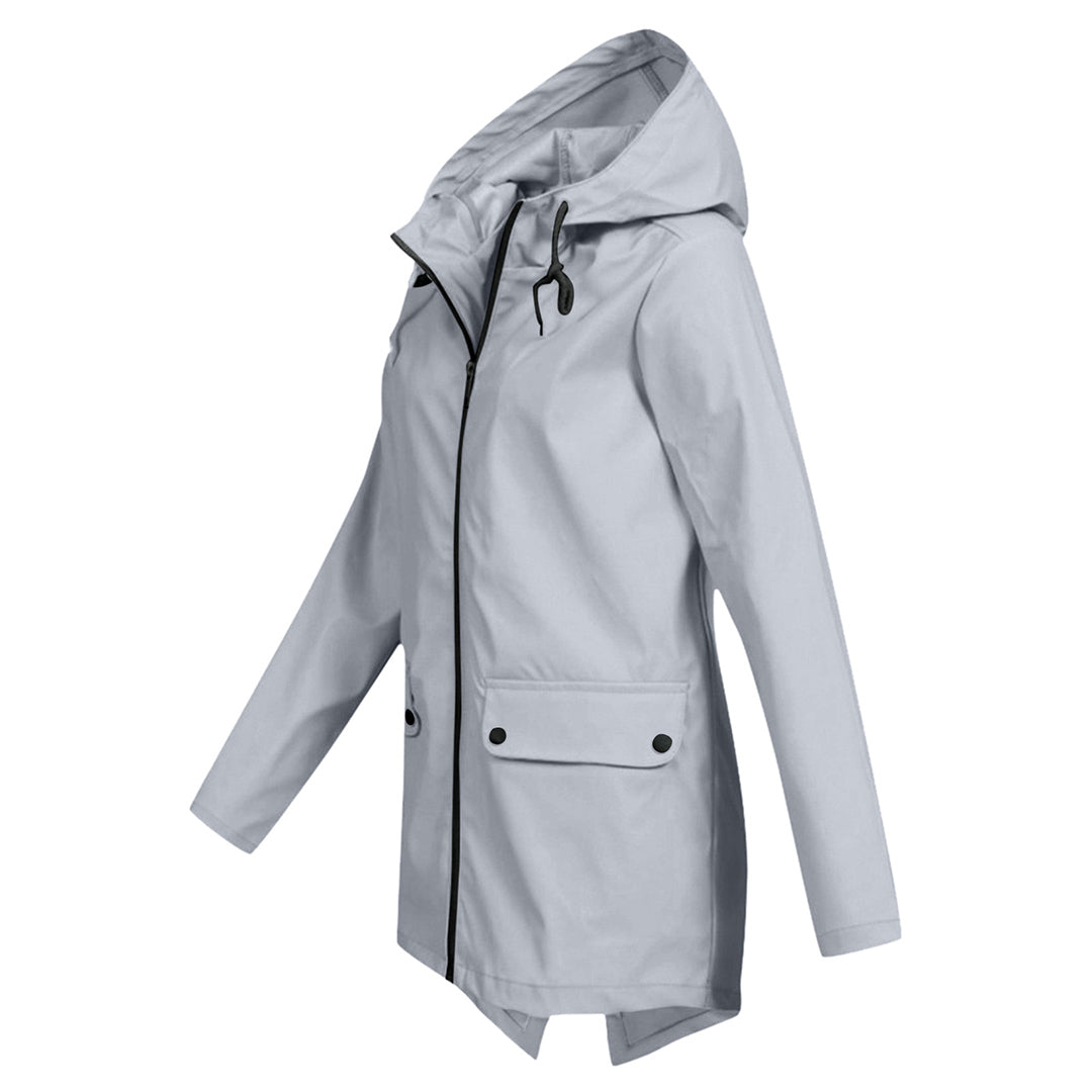Francine – Women's Hooded Longline Raincoat