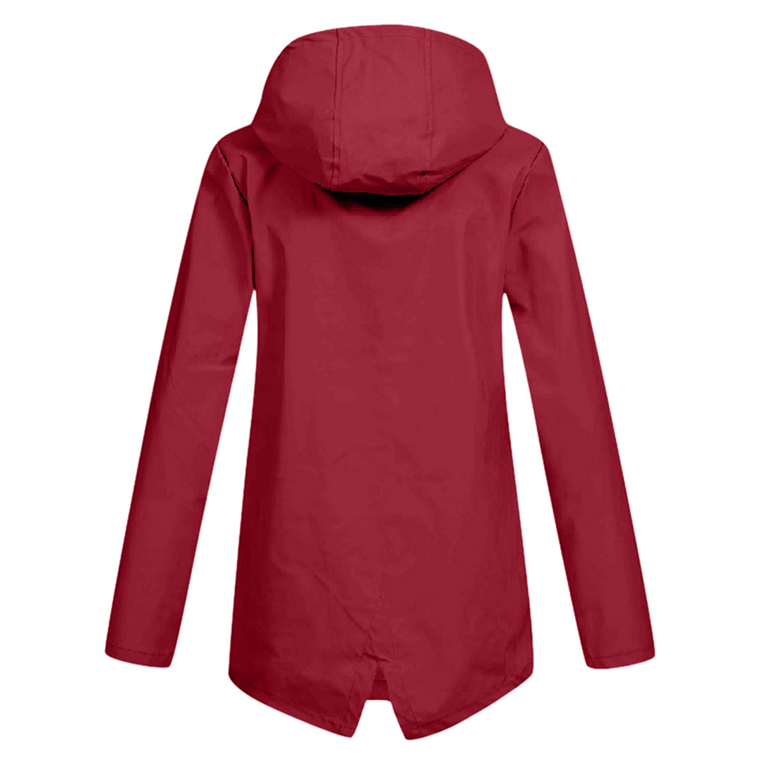 Francine – Women's Hooded Longline Raincoat