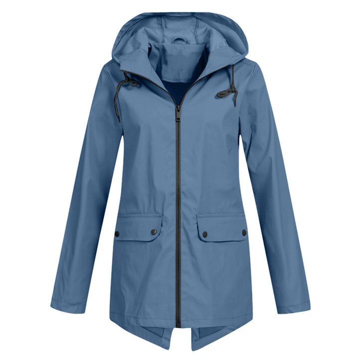 Francine – Women's Hooded Longline Raincoat
