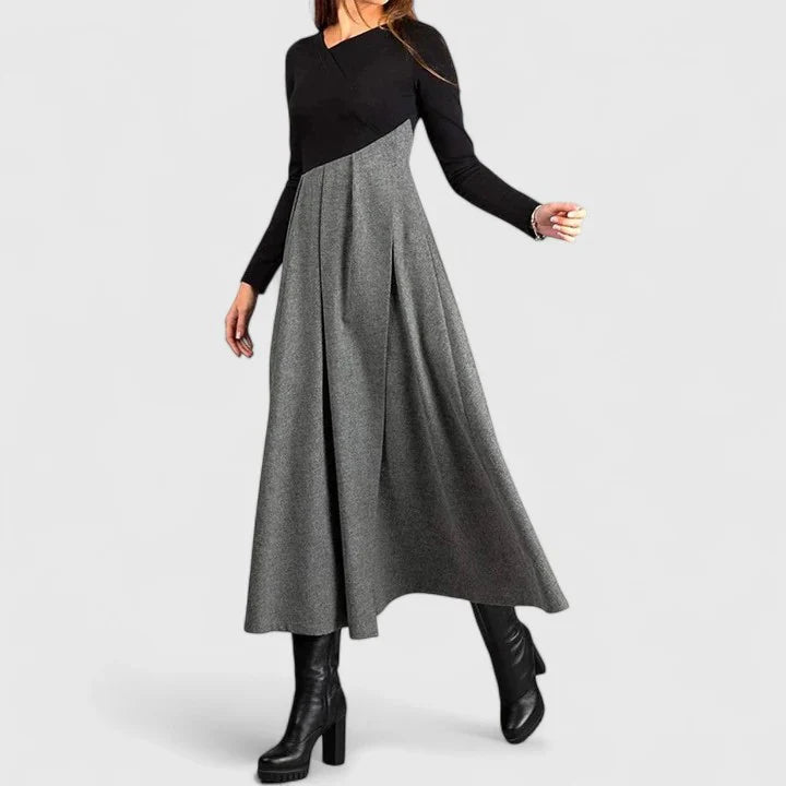 Selene Contrast Dress