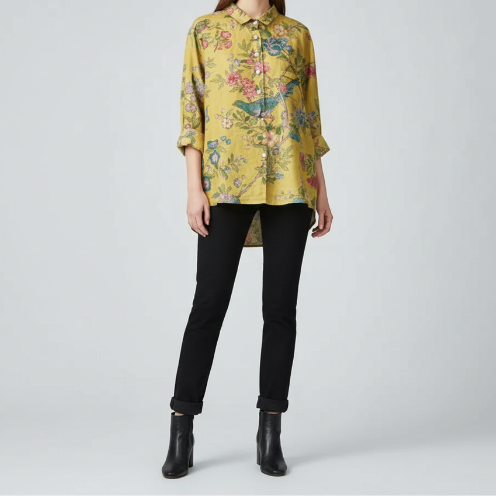 Celeste Patchwork Floral Shirt