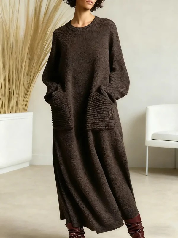 Isla – Flutter Sleeve Colour-Block Dress