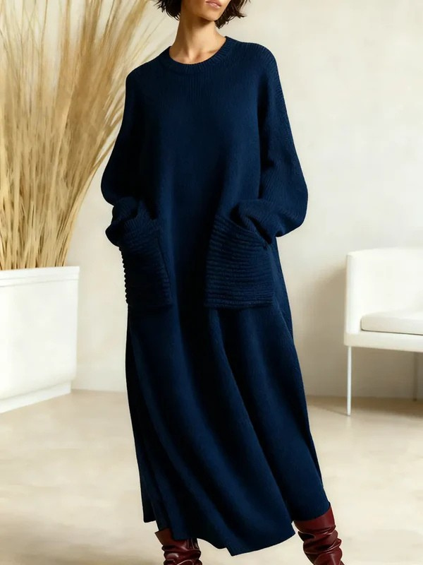 Isla – Flutter Sleeve Colour-Block Dress