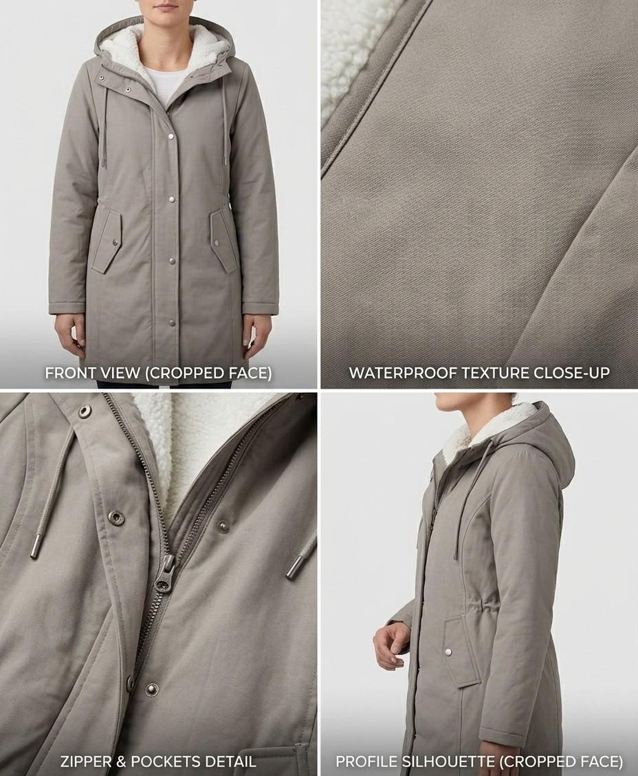 Cleo – Fleece-Lined Zip Hoodie