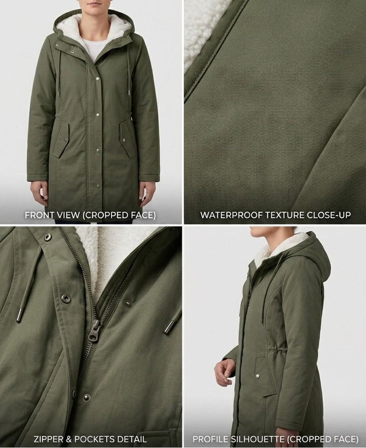 Cleo – Fleece-Lined Zip Hoodie