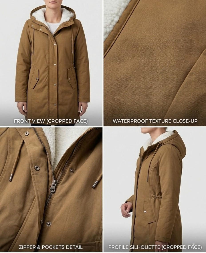 Cleo – Fleece-Lined Zip Hoodie