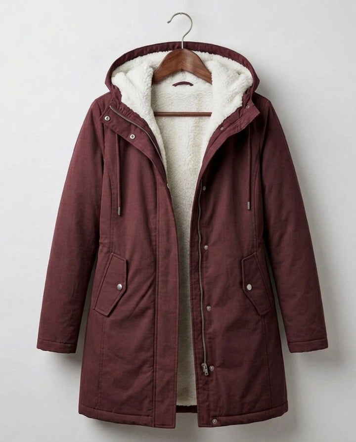 Cleo – Fleece-Lined Zip Hoodie