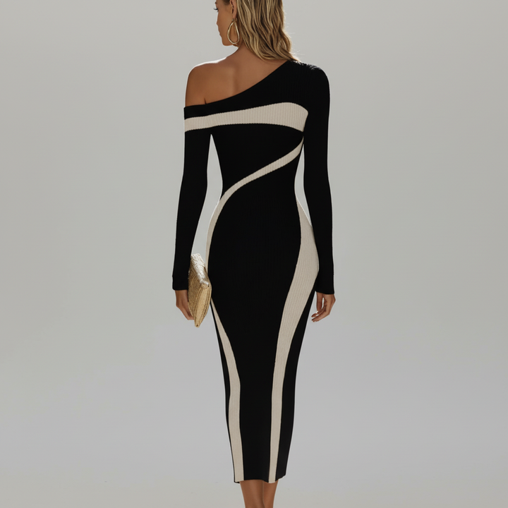 Sienna Stripe Midi Dress