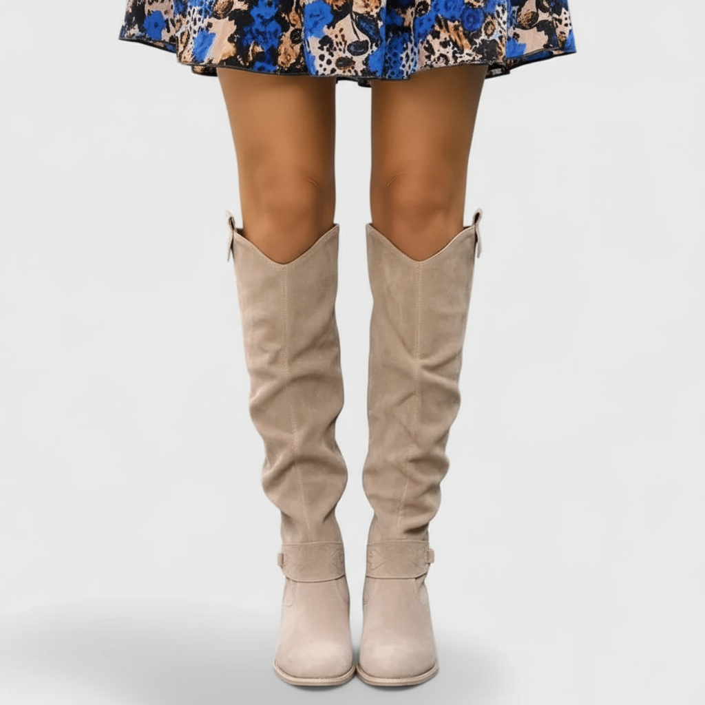 Élora Tall Suede Boots