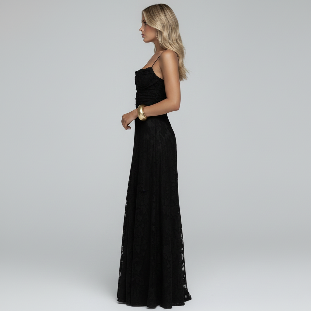 Aria Lace Maxi Dress