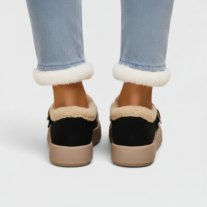 Selma Teddy Buckle Shoes