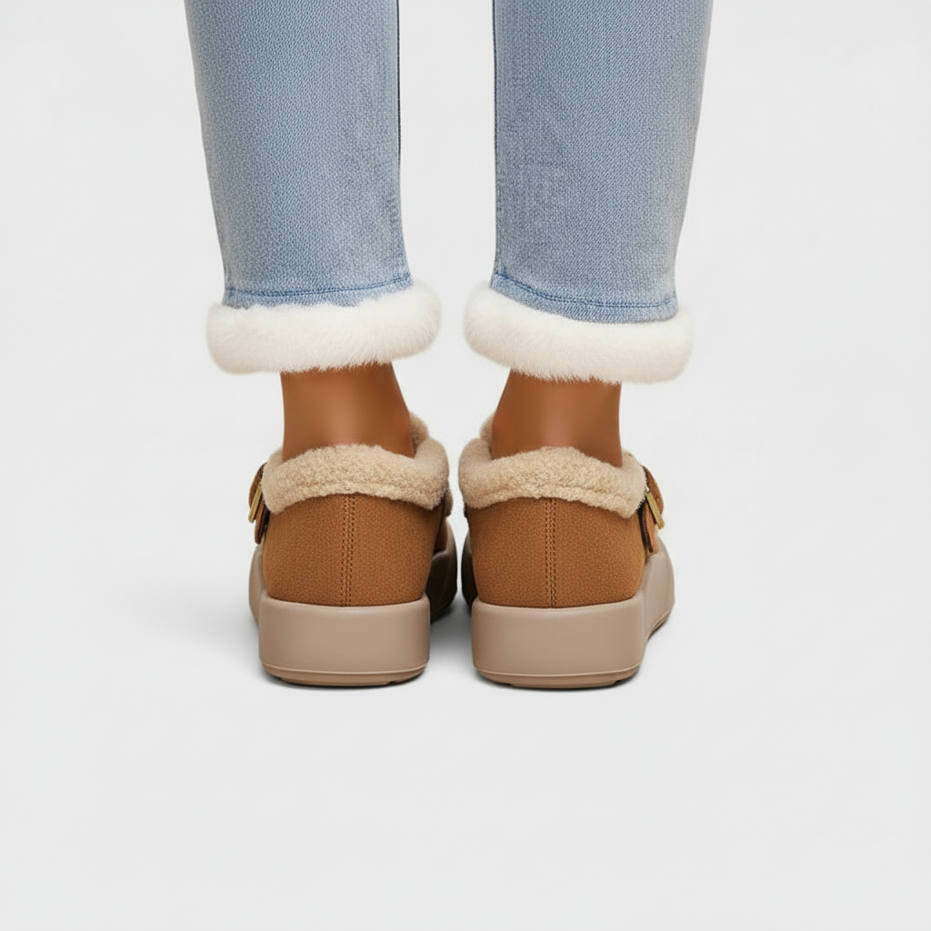 Selma Teddy Buckle Shoes