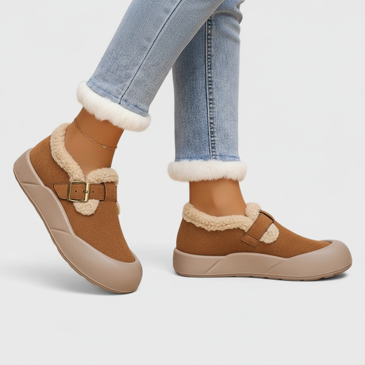 Selma Teddy Buckle Shoes
