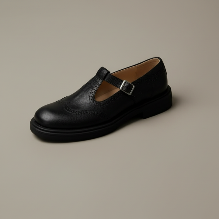 Celeste Brogue T-Bar Loafer