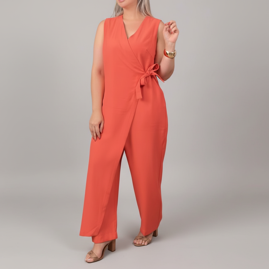 Astrid Wrap Jumpsuit