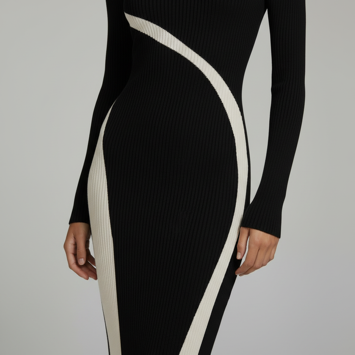 Sienna Stripe Midi Dress