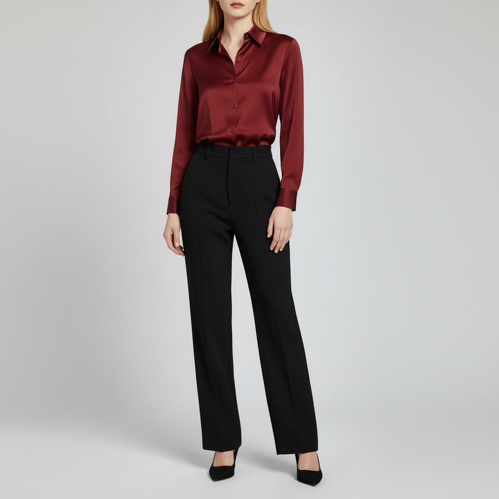 Celeste Satin Blouse