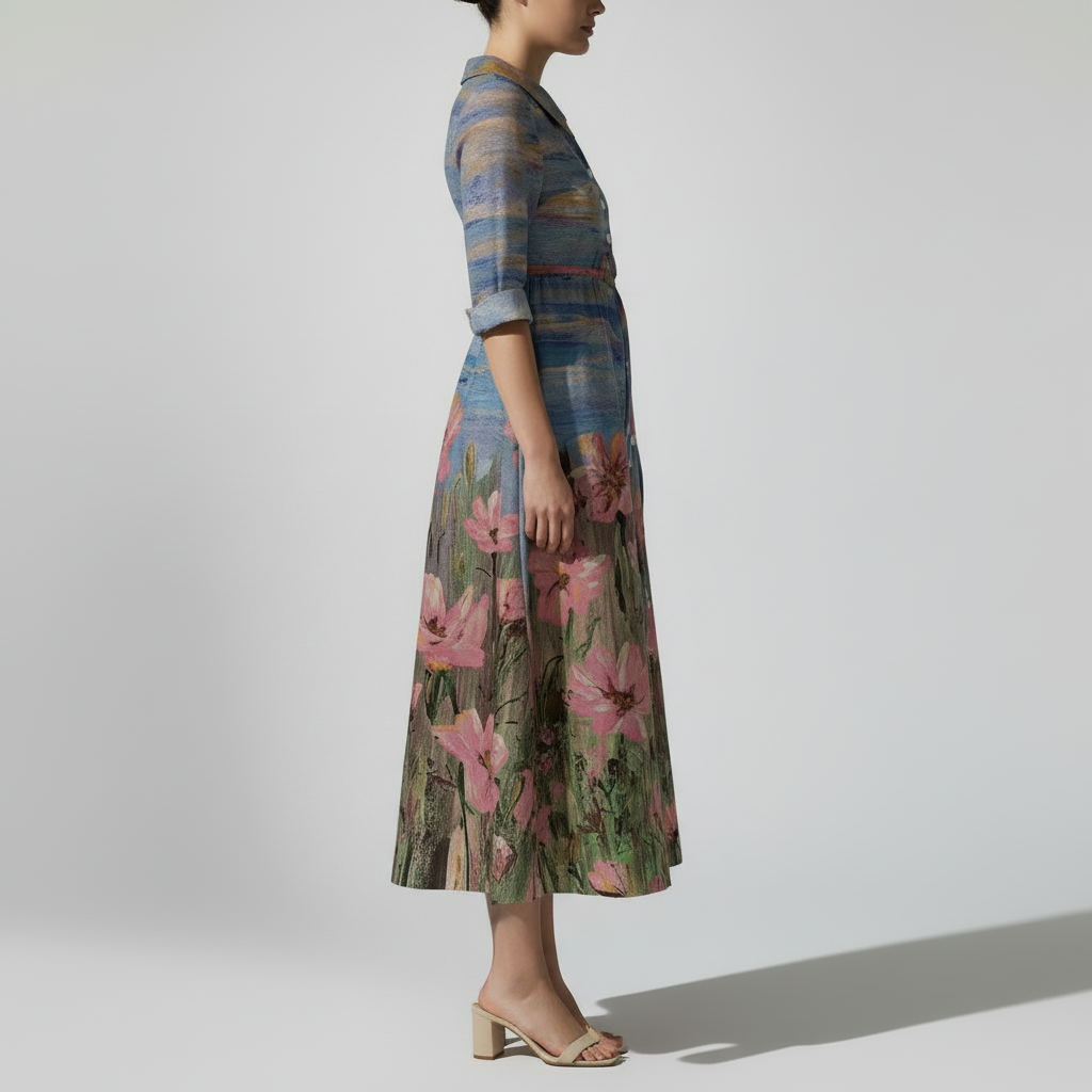 Celeste Garden Maxi Dress