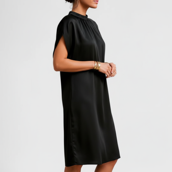 Noire Short Sleeve Dress