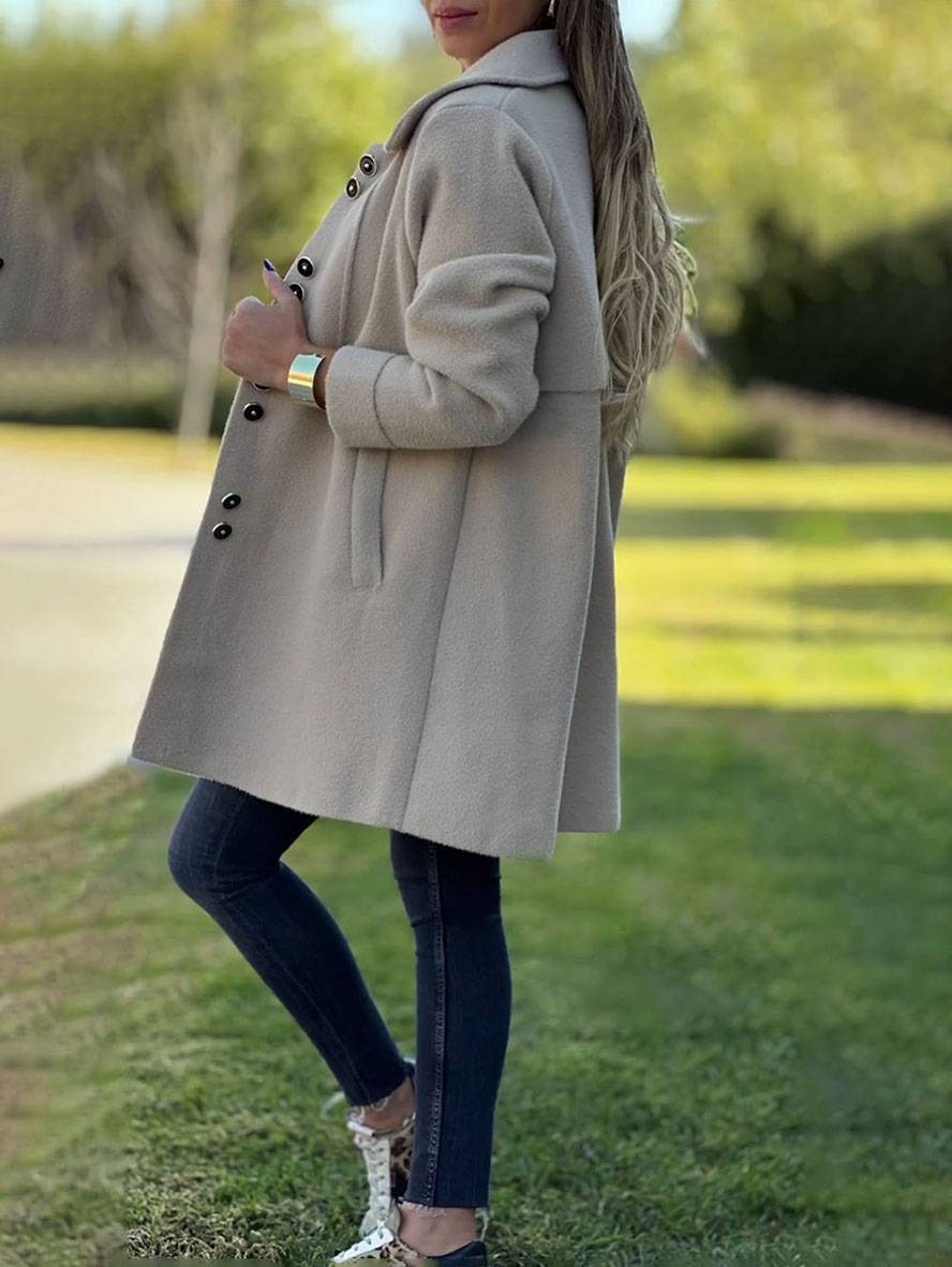 Louise – Women's Elegant Longline Coat