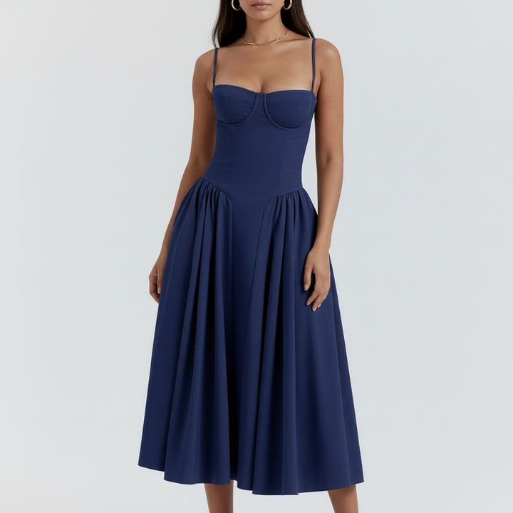 Aria Bustier Midi Dress
