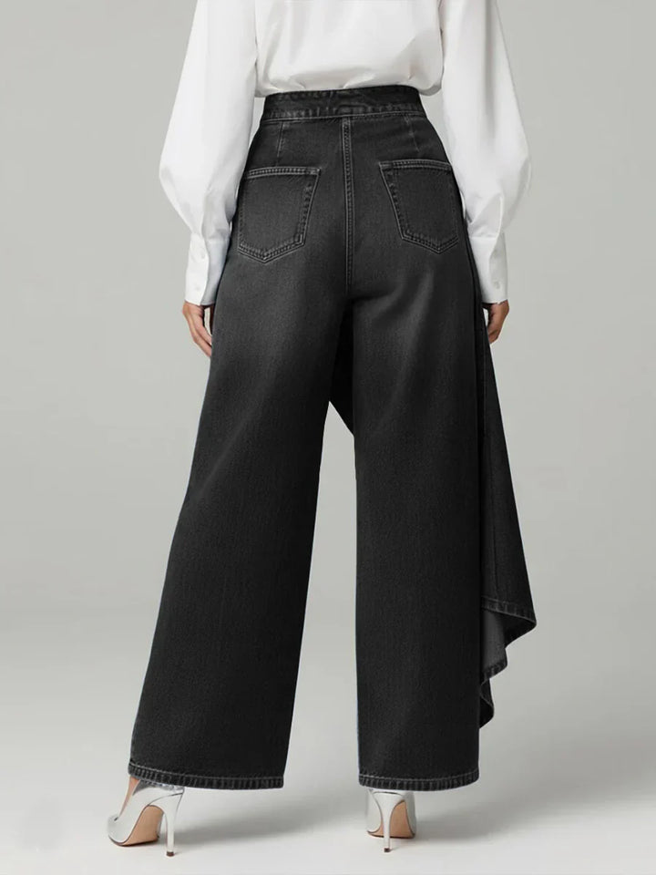 Zynera – Wide-Leg Woven Trousers