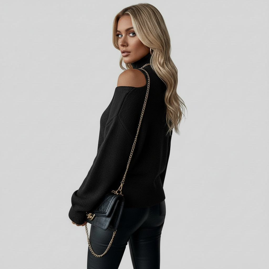 Élise Layered Knit Sweater